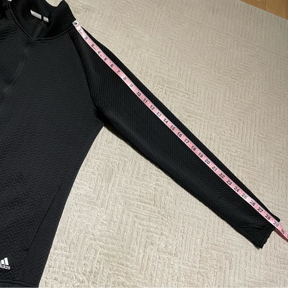 Adidas Golf full zip quilted sweater size Women’s Medium - Picture 9 of 11